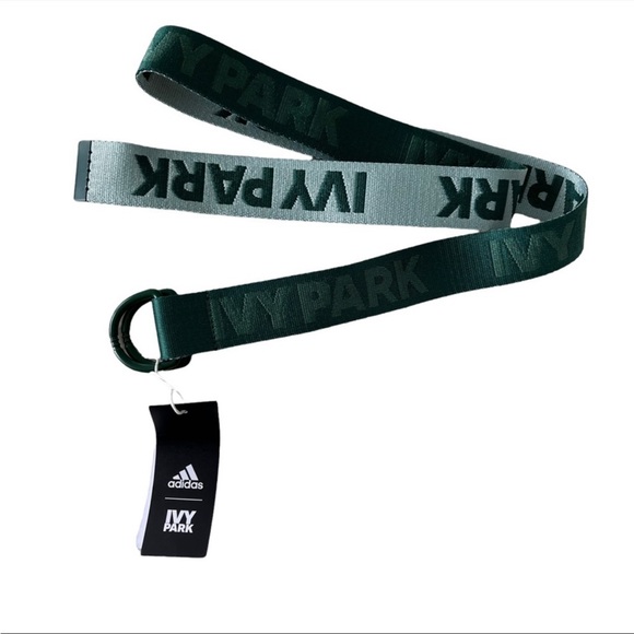 Beyoncé Adidas X IVY PARK Green Logo Reversible Belt - Picture 1 of 3